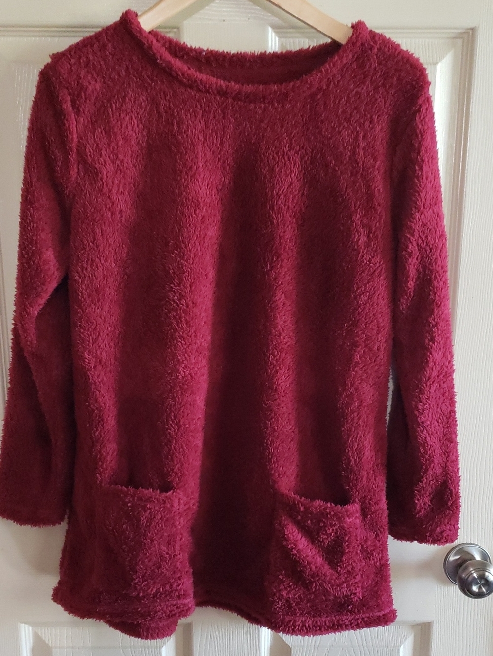 Fleece Cozy Plush Teddybear Pockets Long-Sleeve Fuzzy Pullover Tops 6PC Bundle - Picture 2 of 14
